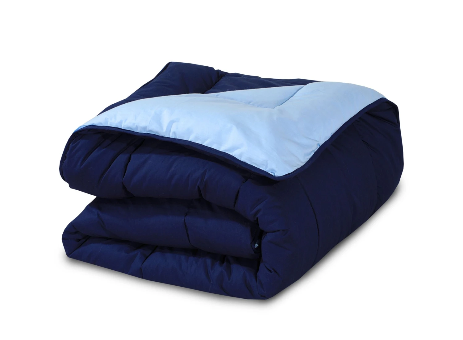 13.5 Tog Box Stitching Reversible Coverless Polycotton Duvet – Navy And Blue(13 5 Tog Box Stitching Reversible Coverless Polycotton Duvet Navy And Blue) 10 13.5 Tog Box Stitching Reversible Coverless Polycotton Duvet – Navy And Blue(13 5 Tog Box Stitching Reversible Coverless Polycotton Duvet Navy And Blue) - Image 8