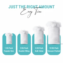 Hollow Fibre : 10 KGs(Hollow Fibre 10 Kgs) -Bedding Discount Store 1 3