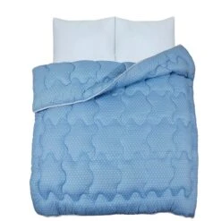 Soft Touch Coverless Microfibre Ultimate Comfort Duvet Quilt 10.5 Tog - Blue Polka Dot(Soft Touch Coverless Microfibre Ultimate Comfort Duvet Quilt 10 5 Tog Blue Polka Dot 1) -Bedding Discount Store 147f0820 3f61 40c7 8b3f c7d8596557b7