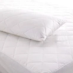 Luxury Quilted Pillow Protectors - Pair(Luxury Quilted Pillow Protectors)