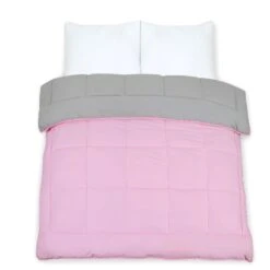 13.5 Tog Box Stitching Reversible Coverless Polycotton Duvet – Pink And Grey(Copy Of 13 5 Tog Box Stitching Reversible Coverless Polycotton Duvet Grey Charcoal) 12 13.5 Tog Box Stitching Reversible Coverless Polycotton Duvet – Pink And Grey(Copy Of 13 5 Tog Box Stitching Reversible Coverless Polycotton Duvet Grey Charcoal) -Bedding Discount Store 25