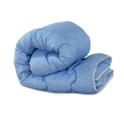 Soft Touch Coverless Microfibre Ultimate Comfort Duvet Quilt 10.5 Tog - Blue Polka Dot(Soft Touch Coverless Microfibre Ultimate Comfort Duvet Quilt 10 5 Tog Blue Polka Dot 1) -Bedding Discount Store 2ad98307 95b2 4a8b 9922 49b2aede228a