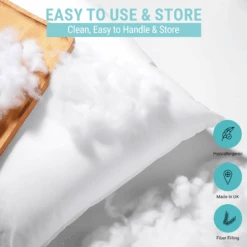 Hollow Fibre : 1 KG(Hollow Fibre 1 Kg) -Bedding Discount Store 4