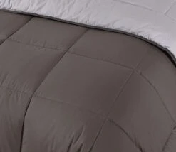 13.5 Tog Box Stitching Reversible Coverless Polycotton Duvet – Grey & Charcoal(13 5 Tog Box Stitching Reversible Coverless Polycotton Duvet Grey Charcoal 1) -Bedding Discount Store 43
