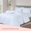 Premium Poly Cotton Anti Allergy Duvet - Light Cool 4.5 TOG(Ultra Light Cool Summer Duvet Anti Allergy Quilt 4 5 Tog Poly Cotton)
