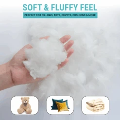 Hollow Fibre : 2 KG(Hollow Fibre 2 Kg) 12 Hollow Fibre : 2 KG(Hollow Fibre 2 Kg) -Bedding Discount Store 5 2