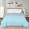 7.5 Tog Box Stitching Reversible Coverless Polycotton Duvet – Teal And Grey(7 5 Tog Box Stitching Reversible Coverless Polycotton Duvet Teal And Grey) -Bedding Discount Store 51 07d6ca11 e9f9 4e3c 98ba 194bb52eb030