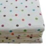 100% Cotton Thermal Flannelette Fitted Sheet : Polka Dot(100 Cotton Thermal Flannelette Fitted Sheet Coffee)