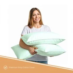 Green Tint Water Proof Pillows(Green Tint Water Proof Pillows) -Bedding Discount Store 5 437f622d 0df1 48a9 8037 02cbbbdde50a