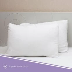 Satin Stripe Comfort Spring Back Bounce Pillows(Satin Stripe Comfort Spring Back Bounce Pillows Pack Of 2) -Bedding Discount Store 5 d46af907 2dba 4fee b99a 6922c9ccb9f3