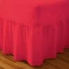Poly Cotton Valance Sheet : Red(Poly Cotton Valance Sheet Red) -Bedding Discount Store 61DrTkbpp9L. AC SL1080