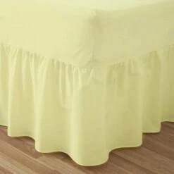 Egyptian Cotton Valance Sheet : Lemon(Egyptian Cotton Valance Sheet Lemon)