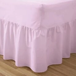 Poly Cotton Valance Sheet : Pink(Poly Cotton Valance Sheet Pink)