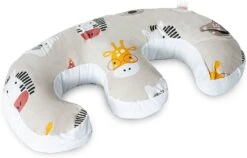 Twin Feeding Nursing Pillow Cushion : Animal Faces(Twin Feeding Nursing Pillow Cushion Animal Faces)