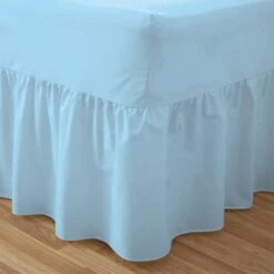 Poly Cotton Valance Sheet : Sky Blue(Poly Cotton Valance Sheet Sky Blue)