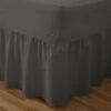 Poly Cotton Valance Sheet : Charcoal(Poly Cotton Valance Sheet Charcoal) -Bedding Discount Store 61wikFy 2PL. AC SL1080