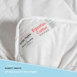 Hotel Quality 5* Egyptian Cotton Percale Premium Duvet - 13.5 Winter Warm(Hotel Quality 5 Egyptian Cotton Percale Premium Duvet 13 5 Winter Warm) -Bedding Discount Store 6 c016dde3 d31f 4881 9d6f 439a2e35563d