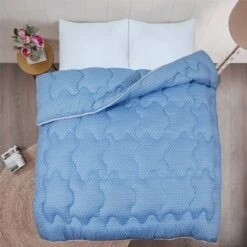 Soft Touch Coverless Microfibre Ultimate Comfort Duvet Quilt 10.5 Tog - Blue Polka Dot(Soft Touch Coverless Microfibre Ultimate Comfort Duvet Quilt 10 5 Tog Blue Polka Dot 1) -Bedding Discount Store 6ec6bc20 9e23 49b0 a4d5 c3f8354e309c