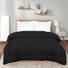 Heavyweight Ultra Bounce Coverless 13.5 Tog Warm Duvet – Black(Heavyweight Ultra Bounce13 5 Tog Warm Duvet Black)