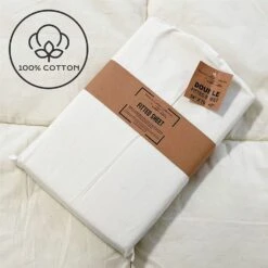 Organic Natural Cotton Eco Fitted Sheet(Organic Natural Cotton Eco Fitted Sheet)