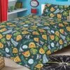 Junior Cot Bed Duvet Cover And Pillow Set- Cotton Rich – Jungle Crew(Junior Cot Bed Duvet Cover And Pillow Set Cotton Rich Jungle Crew)