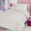 100% Flannelette Cot Bed Duvet Cover Set With Pillowcase – Polka Dot(100 Flannelette Cot Bed Duvet Cover Set With Pillowcase Jungle Jamboree) -Bedding Discount Store 81Zl SygwlL. AC SL1500