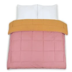 7.5 Tog Box Stitching Reversible Coverless Polycotton Duvet – Mustard & Pink(7 5 Tog Box Stitching Reversible Coverless Polycotton Duvet Mustard Pink) 14 7.5 Tog Box Stitching Reversible Coverless Polycotton Duvet – Mustard & Pink(7 5 Tog Box Stitching Reversible Coverless Polycotton Duvet Mustard Pink) -Bedding Discount Store 95 944367d6 ad93 4b7c a2cc 3aa5853a6246