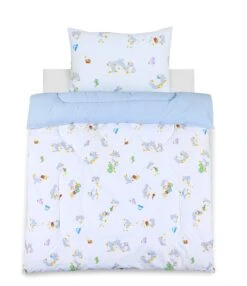 Kids Coverless Printed 7.5 Tog Washable Quilt With Pillow Set 120 X 150 Cm – Penguin(Kids Coverless Printed 7 5 Tog Washable Quilt With Pillow Set 120 X 150 Cm Penguin) -Bedding Discount Store 98A3085f