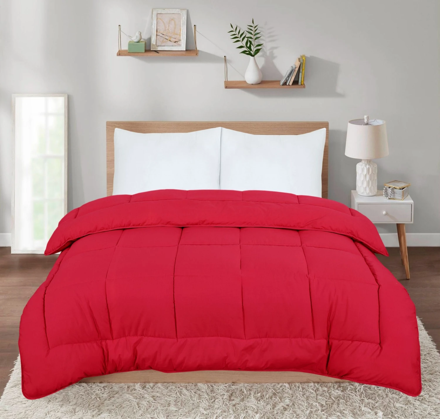 Heavyweight Ultra Bounce Coverless 13.5 Tog Warm Duvet – Red(Heavyweight Ultra Bounce 13 5 Tog Warm Duvet Red) 3 Heavyweight Ultra Bounce Coverless 13.5 Tog Warm Duvet – Red(Heavyweight Ultra Bounce 13 5 Tog Warm Duvet Red)