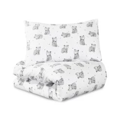 Junior Cot Bed Duvet Cover And Pillow Set- Cotton Rich 120 X 150 Cm – Sleepy Bear(Junior Cot Bed Duvet Cover And Pillow Set Cotton Rich 120 X 150 Cm Sleepy Bear) 9 Junior Cot Bed Duvet Cover And Pillow Set- Cotton Rich 120 X 150 Cm – Sleepy Bear(Junior Cot Bed Duvet Cover And Pillow Set Cotton Rich 120 X 150 Cm Sleepy Bear) -Bedding Discount Store 98A4871f