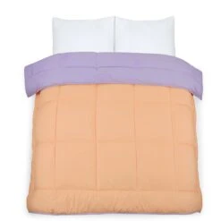 Box Stitching Reversible Coverless Polycotton Duvet – Peach & Lilac(Box Stitching Reversible Coverless Polycotton Duvet Peach Lilac) 12 Box Stitching Reversible Coverless Polycotton Duvet – Peach & Lilac(Box Stitching Reversible Coverless Polycotton Duvet Peach Lilac) -Bedding Discount Store 98A5503f d24dd209 de03 48e3 a325 0d08565ee3dd