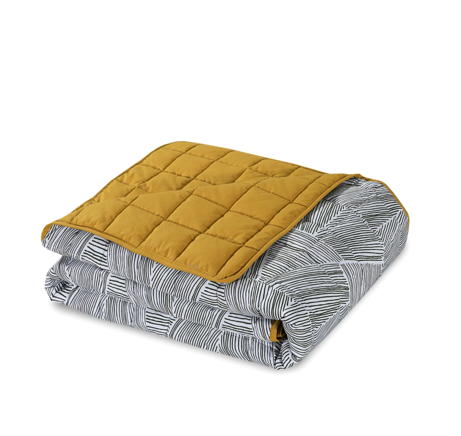 Quilted 4.5 Tog Reversible Coverless Printed Duvet Quilt - Triangles(Copy Of Quilted 4 5 Tog Reversible Coverless Printed Duvet Quilt Triangles) 9 Quilted 4.5 Tog Reversible Coverless Printed Duvet Quilt - Triangles(Copy Of Quilted 4 5 Tog Reversible Coverless Printed Duvet Quilt Triangles) - Image 7