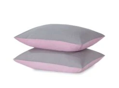 Reversible Poly Cotton Housewife Pillowcases (Pair) - Pink & Grey(Reversible Poly Cotton Housewife Pillowcases Pair Pink Grey) 10 Reversible Poly Cotton Housewife Pillowcases (Pair) - Pink & Grey(Reversible Poly Cotton Housewife Pillowcases Pair Pink Grey) -Bedding Discount Store A1 518556ef 5d3d 40d7 8c1e ff19cfa0a525