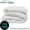Ultimate Non Allergenic Hollowfibre Polypropylene Quilt- Winter Warm 13.5 TOG(Non Allergenic Hollowfibre Polypropylene Quilt Winter Warm 13 5 Tog) -Bedding Discount Store COROVINDuvetlistingpic1135TOG
