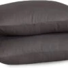 Cotton Pillowcases Pillow Cover Pair - Charcoal(Cotton Pillowcases Pillow Cover Pair Charcoal) -Bedding Discount Store Ch1