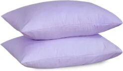 Cotton Pillowcases Pillow Cover Pair - Lilac(Cotton Pillowcases Pillow Cover Pair Lilac)