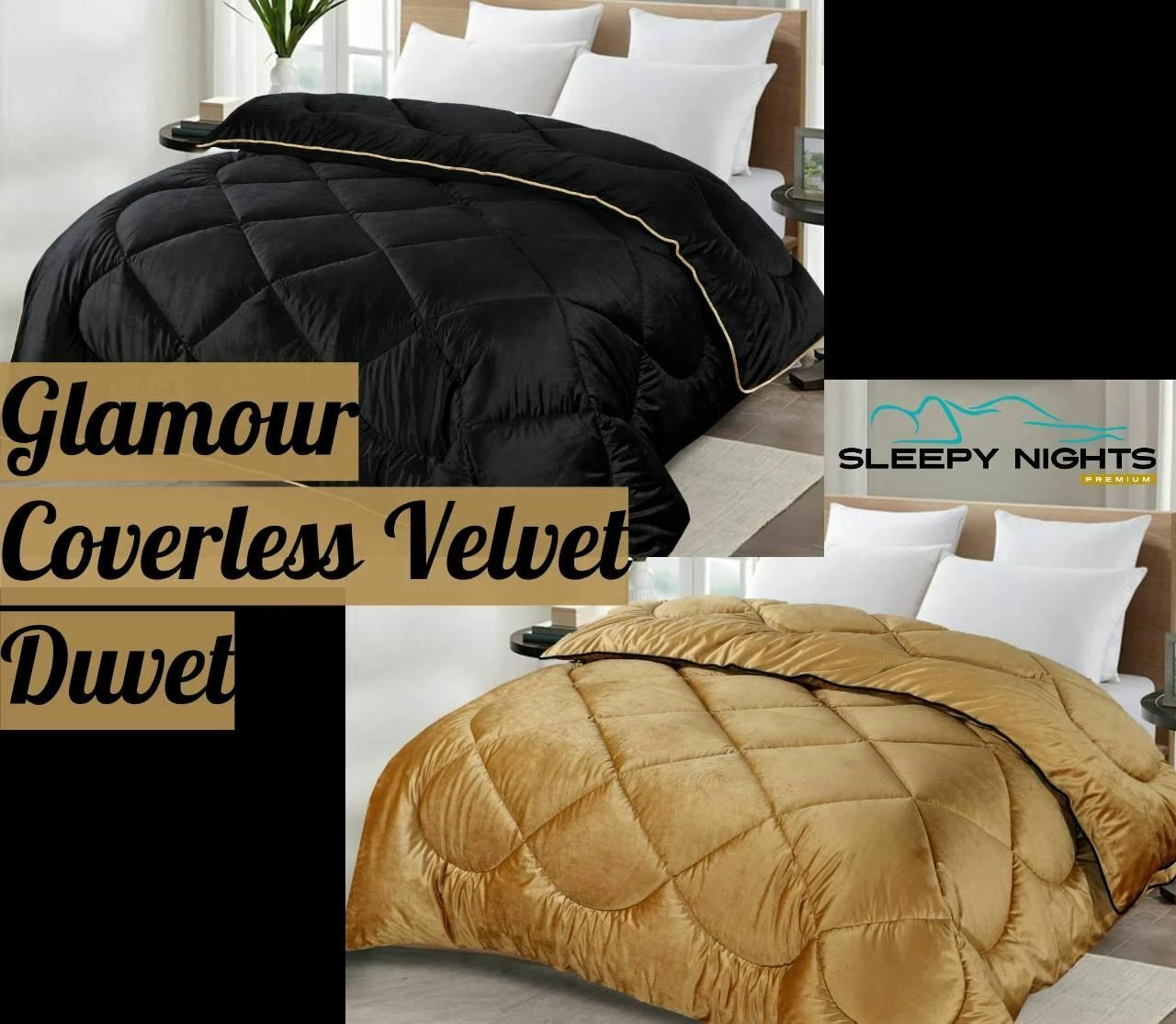 Glamour Opulent Coverless Velvet Duvet Heavy 13.5 Tog Black Gold(Glamour Opulent Coverless Velvet Duvet Heavy 13 5 Tog Black Gold) 3 Glamour Opulent Coverless Velvet Duvet Heavy 13.5 Tog Black Gold(Glamour Opulent Coverless Velvet Duvet Heavy 13 5 Tog Black Gold)