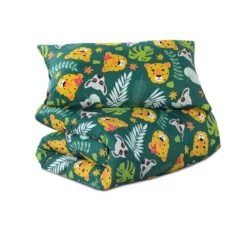 Kids Coverless Printed 7.5 Tog Washable Quilt With Pillow Set 120 X 150 Cm - Jungle Crew(Kids Coverless Printed 7 5 Tog Washable Quilt With Pillow Set 120 X 150 Cm Jungle Crew) -Bedding Discount Store a0e04f07 2bd6 4b93 8432 787175f684c9