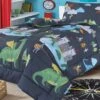 Kids Coverless Printed 7.5 Tog Washable Quilt With Pillow Set 120 X 150 Cm - Castle(Kids Coverless Printed 7 5 Tog Washable Quilt With Pillow Set 120 X 150 Cm Castle) -Bedding Discount Store a8159ab8 2eec 4187 899a b2848c7fd5ac
