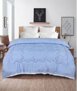 Soft Touch Coverless Microfibre Ultimate Comfort Duvet Quilt 10.5 Tog β Blue Polka Dot(Soft Touch Coverless Microfibre Ultimate Comfort Duvet Quilt 10 5 Tog Blue Polka Dot)