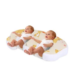Twin Feeding Nursing Pillow Cushion For Complete Support: Bunnies(Twin Feeding Nursing Pillow Cushion For Complete Support Bunnies)
