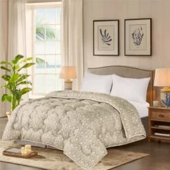 Soft Touch Coverless Microfibre Ultimate Comfort Duvet Quilt 10.5 Tog - Beige Damask(Soft Touch Coverless Microfibre Ultimate Comfort Duvet Quilt 10 5 Tog Beige Damask) -Bedding Discount Store d8a8b38a 7368 46c2 9a98 ab785ccc6f4f