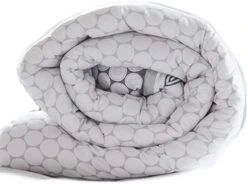 Soft Touch Coverless Microfibre Ultimate Comfort Duvet Quilt 10.5 Tog – Grey Circles(Soft Touch Coverless Microfibre Ultimate Comfort Duvet Quilt 10 5 Tog Grey Circles) -Bedding Discount Store gc3