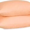 Cotton Pillowcases Pillow Cover Pair - Peach(Cotton Pillowcases Pillow Cover Pair Peach) -Bedding Discount Store peach1