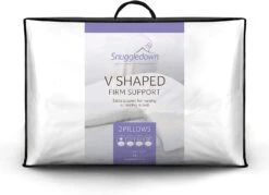 Snuggledown V-Shaped Pregnancy/Maternity/Nursing/Orthopaedic Support Pillow(Snuggledown V Shaped Pregnancy Maternity Nursing Orthopaedic Support Pillow)
