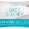 Snuggledown Back Sleeper White Pillows : 2 Pack(Snuggledown Back Sleeper White Pillows 2 Pack) -Bedding Discount Store q4