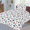 Cot Bed Duvet Cover And Pillow Set - Robots(Cot Bed Duvet Cover And Pillow Set Robots)