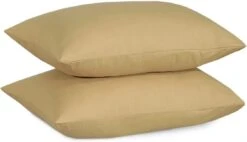 Cotton Pillowcases Pillow Cover Pair - Sand(Cotton Pillowcases Pillow Cover Pair Sand)
