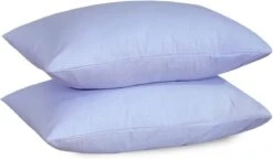 Cotton Pillowcases Pillow Cover Pair - Sky Blue(Cotton Pillowcases Pillow Cover Pair Sky Blue) -Bedding Discount Store skyblue1