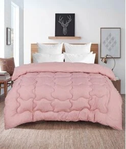 Soft Touch Coverless Microfibre Ultimate Comfort Duvet Quilt 10.5 Tog – Starry Pink(Soft Touch Coverless Microfibre Ultimate Comfort Duvet Quilt 10 5 Tog Starry Pink)